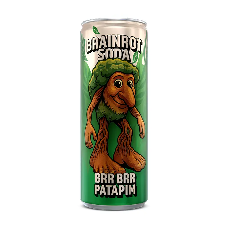 Brr Brr Patapim 24 x 25 cl från Brainrot Soda | #BRA001 | Läsk & Soda