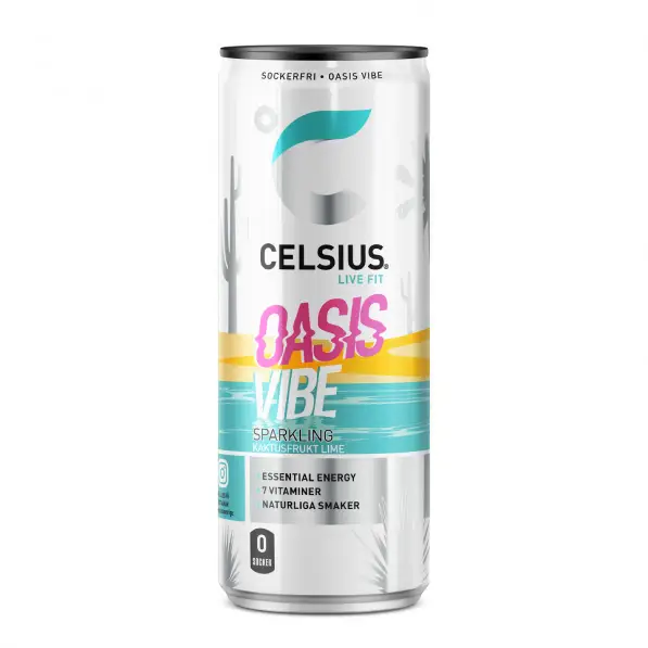Oasis Vibe 24 x 35.5 cl från Celsius | #151 | Energidrycker