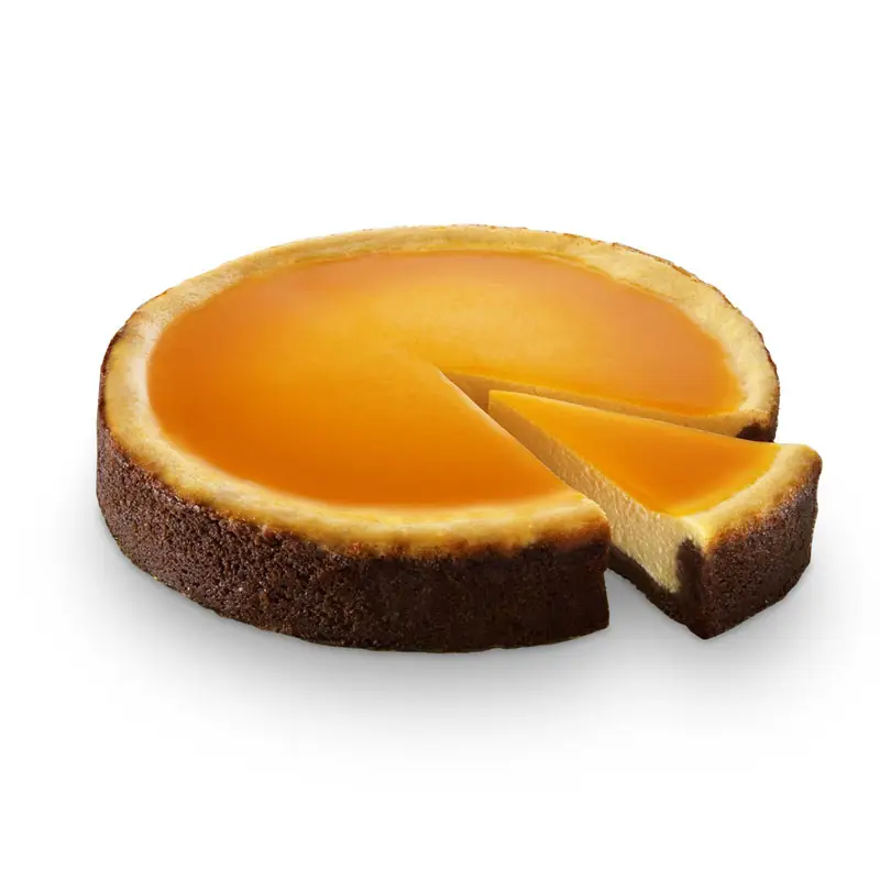 Cheesecake Mango Passion 12 bitar 1600 g från Sweet Delight | #20622 | Tårtor & Dessertpaj