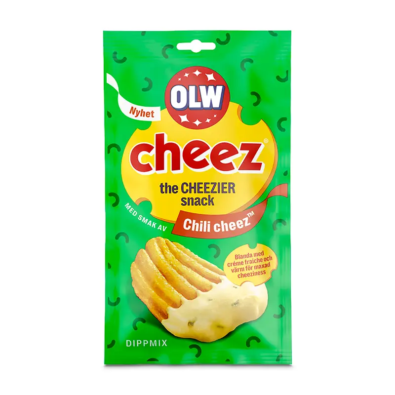 Dippmix Chili Cheez 16 x 23 g från OLW | #5460100604 | Dippmix