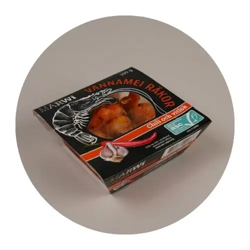 Vannameiräkor Vitlök/Chili 8 x 100 g från JP Foods | #597762 | Skaldjur