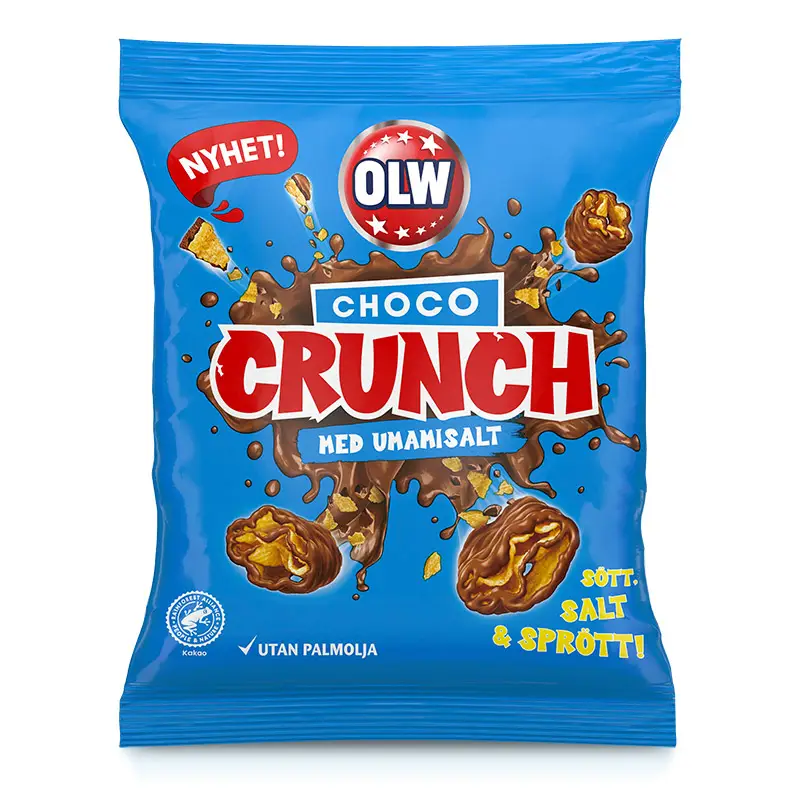 Smash! Choco Crunch 15 x 90 g från OLW | #5959059080 | Choklad