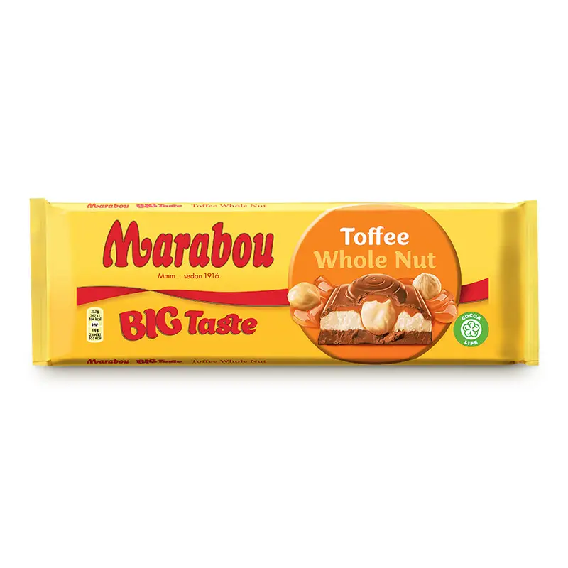 Marabou Toffee Whole Nut 13 x 300 g från Marabou | #4044796 | Choklad