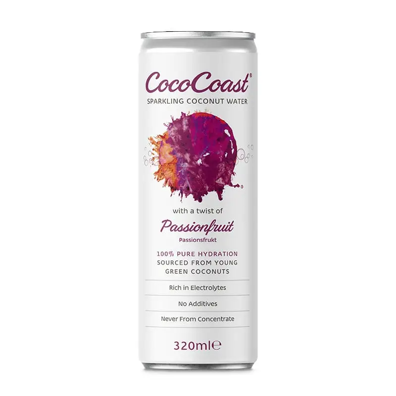 Sparkling Passion 24 x 32 cl från CocoCoast | #X654001405 | Kokosdryck