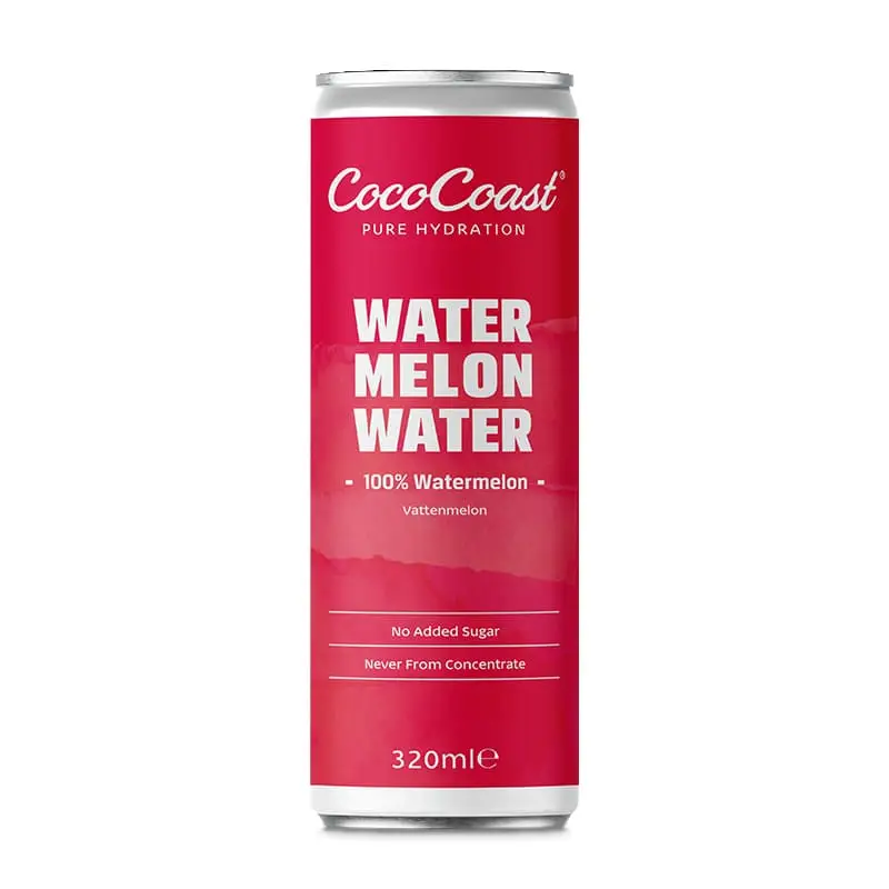 Watermelon Water 24 x 32 cl från CocoCoast | #X654001505 | Fruktdryck