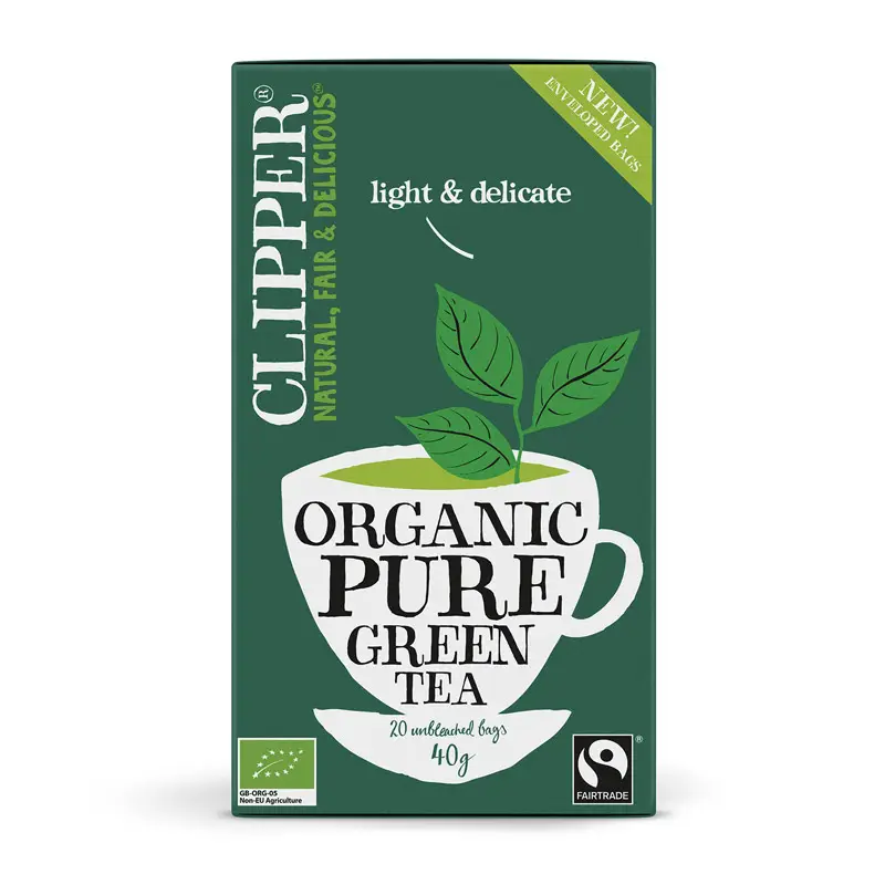 Pure Green Tea 4 x 20 st från Clipper | #0971624 | Te