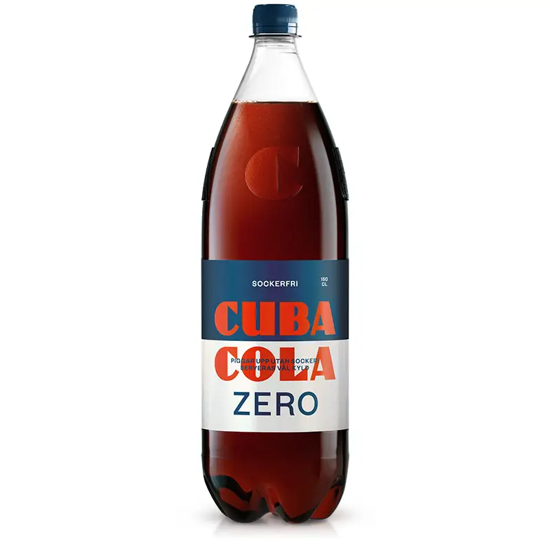 Cuba Cola Zero 1,5L 8 x 1.5 l från Cuba Cola | #1334443 | Läsk & Soda