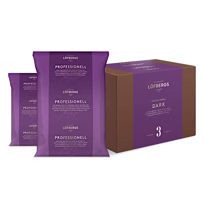 Dark Malet Kaffe 15x400g från Löfbergs | #20252 | Kaffe