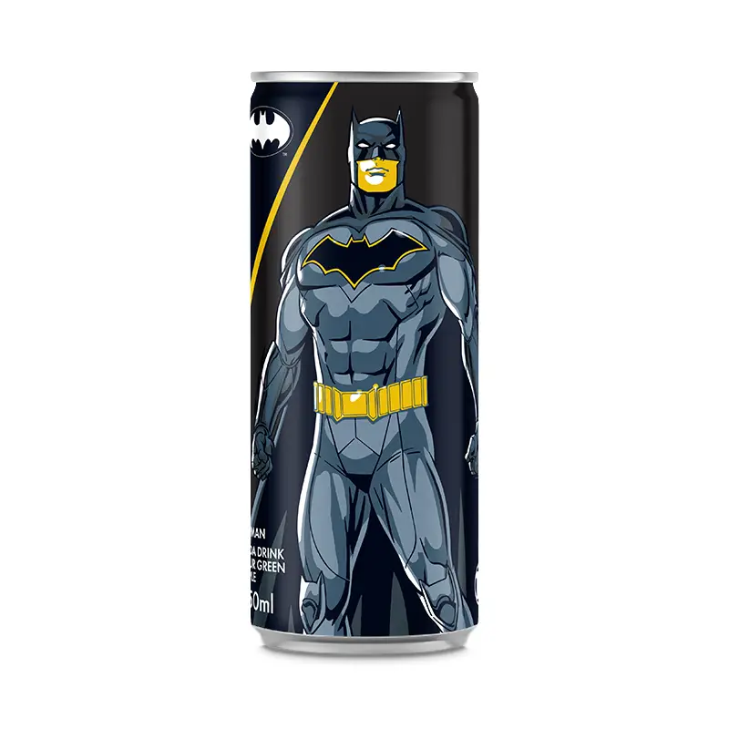 Batmandryck 24 x 25 cl från DC Comics | #DCDR001 | Läsk & Soda