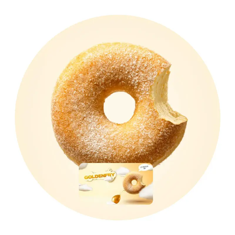 Donut Golden Fry 48 x 50 g från DNWBH | #4250589 | Donuts
