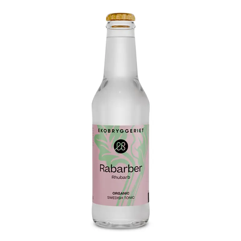 Tonic Rabarber 12 x 20 cl från Ekobryggeriet | #EB0259 | Tonic