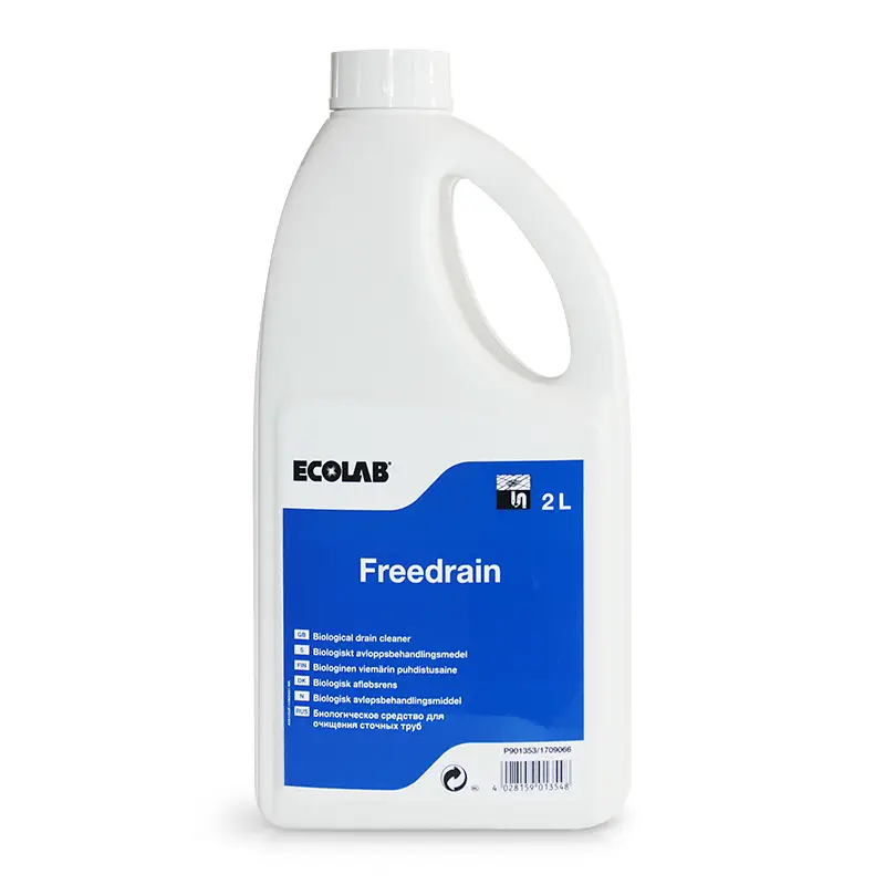 Avloppsbehandlingsmedel, Freedrain 1x2l från ECOLAB | #9013530 | Rengöringsmedel
