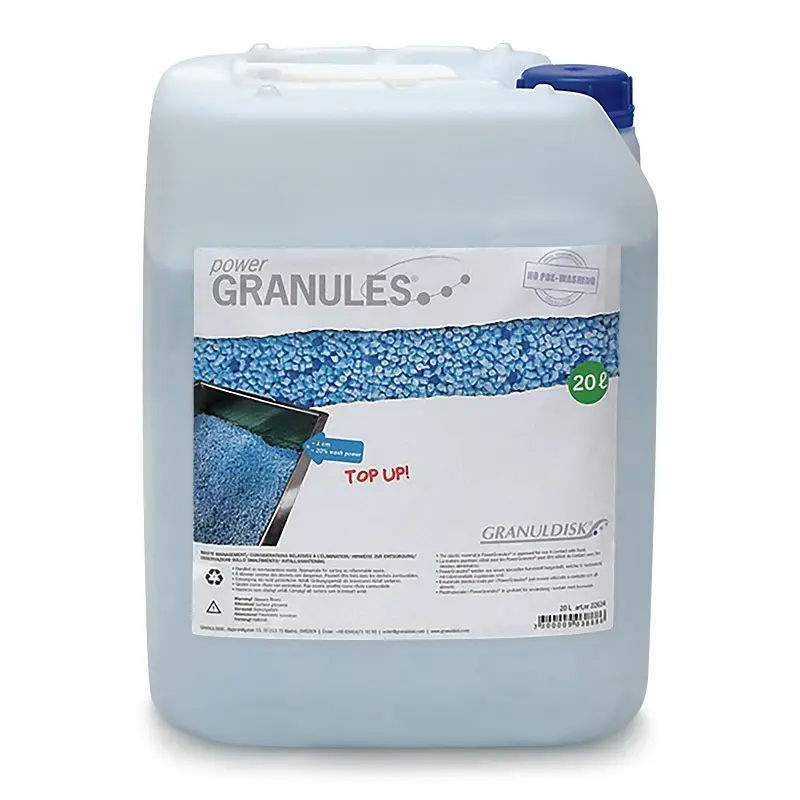 Plastgranulat Grovdiskmaskin Power Granules 1x20kg från ECOLAB | #10025040 | Rengöringsmedel