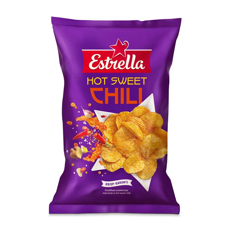 Chips Hot Sweet Chili 18 x 275 g från Estrella | #10001768 | Chips