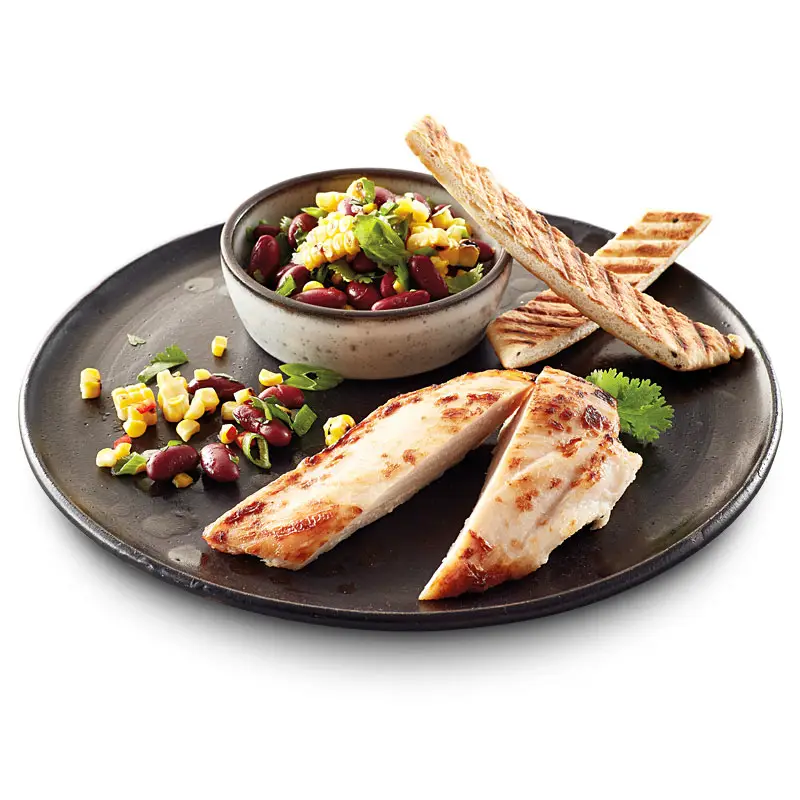 Grillad kycklingfilé 130-150g (THA) 2 x 2.5 kg från Top Table | #1020411 | Kyckling
