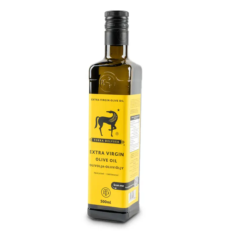 Extra Virgin Olivolja 6 x 500 ml från Terra Delyssa | #9901555 | Olja