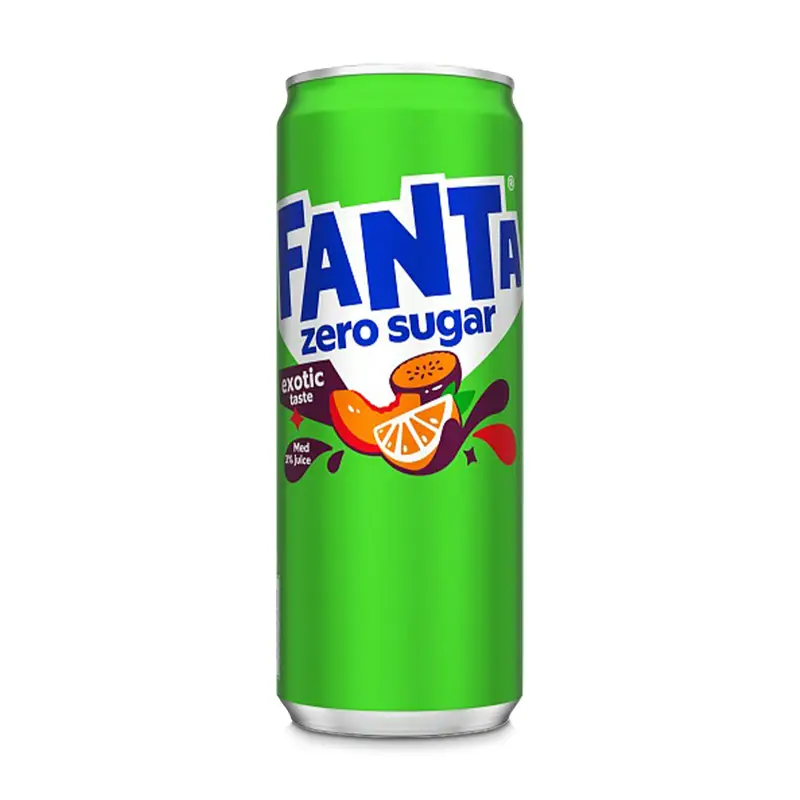 Fanta Exotic Zero 20x33cl från Fanta | #640944 | Läsk & Soda