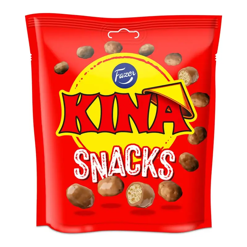Kina Röd Snacks 15 x 160 g från Fazer Konfektyr | #404731 | Choklad