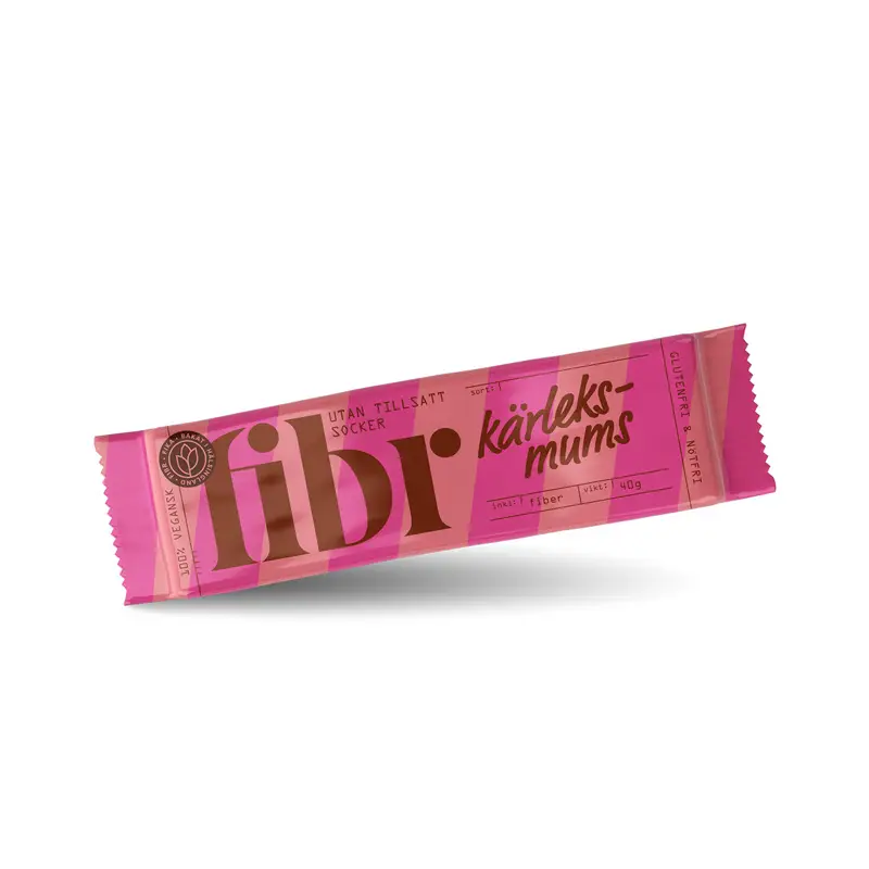 Bar Kärleksmums 20 x 40 g från Fibr | #5006 | Bars