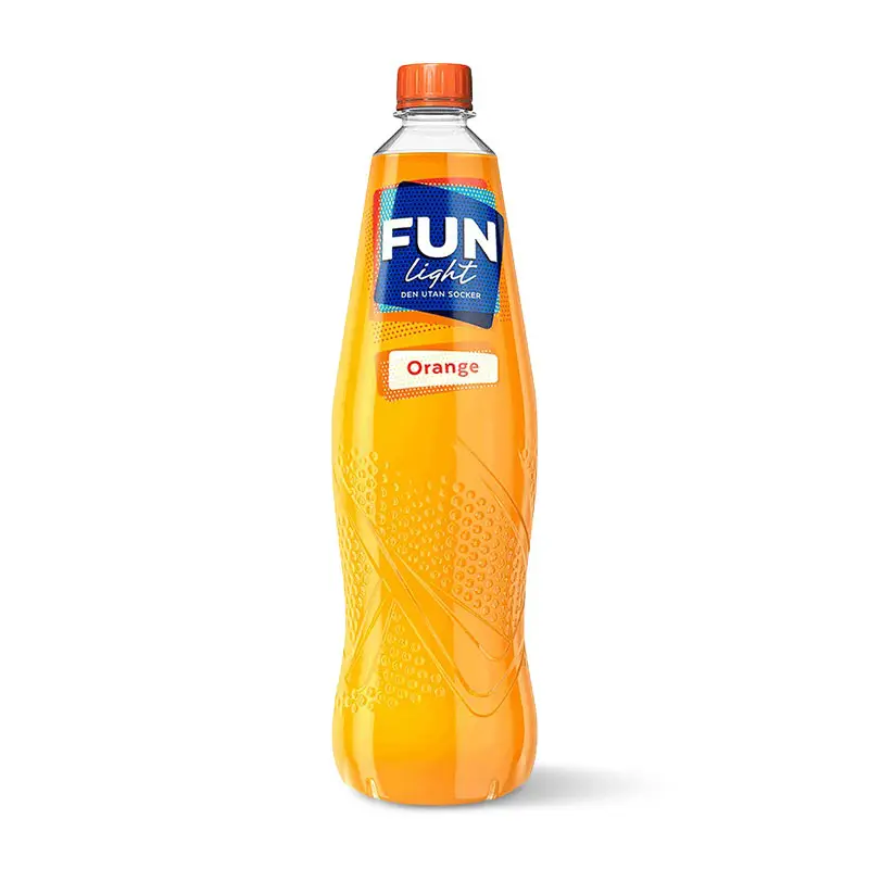 Orange 12 x 1 l från Fun Light | #510006101 | Saft