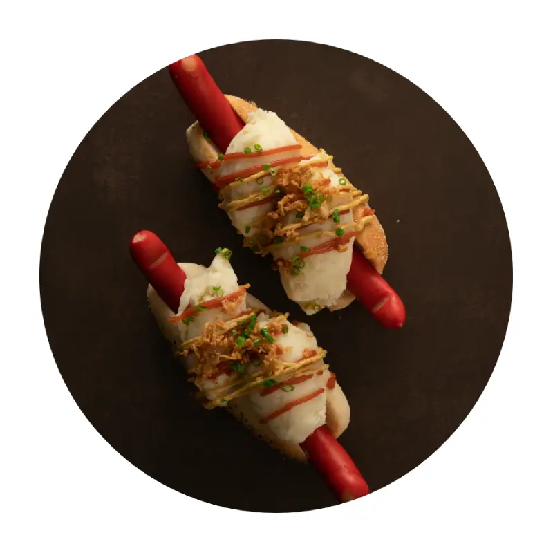 Röda Hot Dog Pölser 80 x 62 g från GØL | #70110675 | Korv