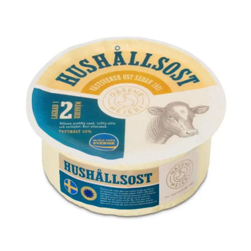 Hushållsost 26% 10 x 1 kg från Gäsene Mejeri | #26202 | Ost