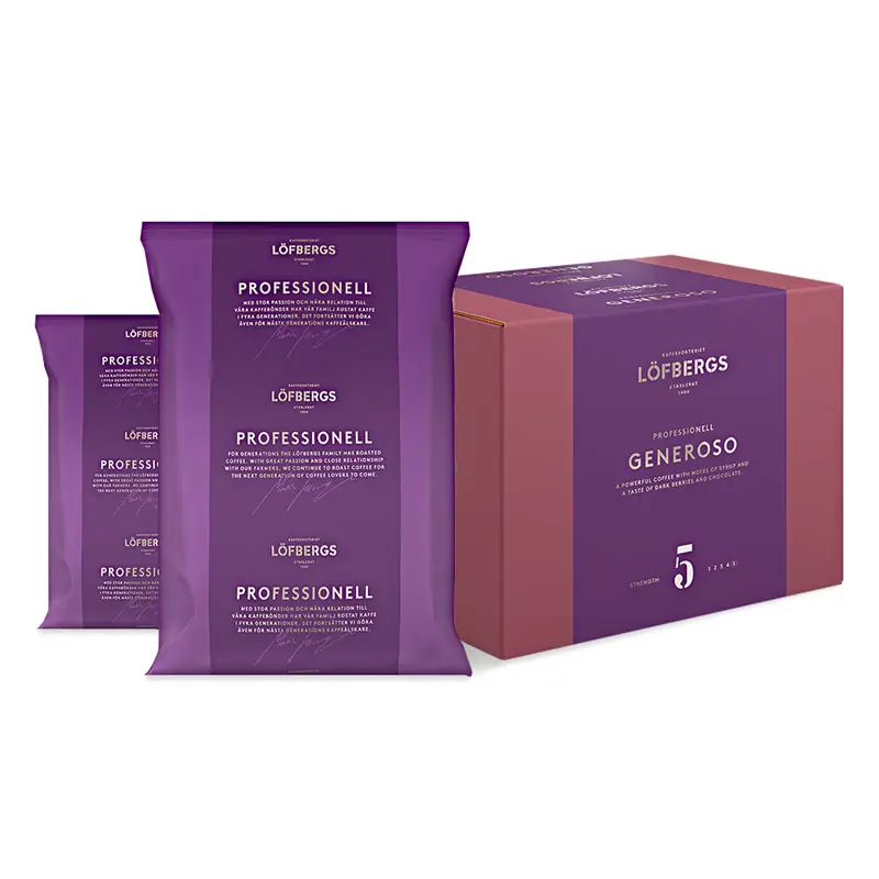 Generoso 0,5 Malet Kaffe 6 x 1000 g från Löfbergs | #20217 | Kaffe