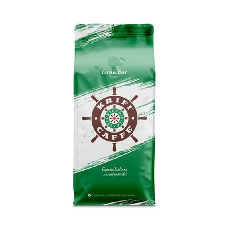 Gran Bar espresso bönor 8 x 1 kg från KRIFI | #PV-00022 | Kaffe