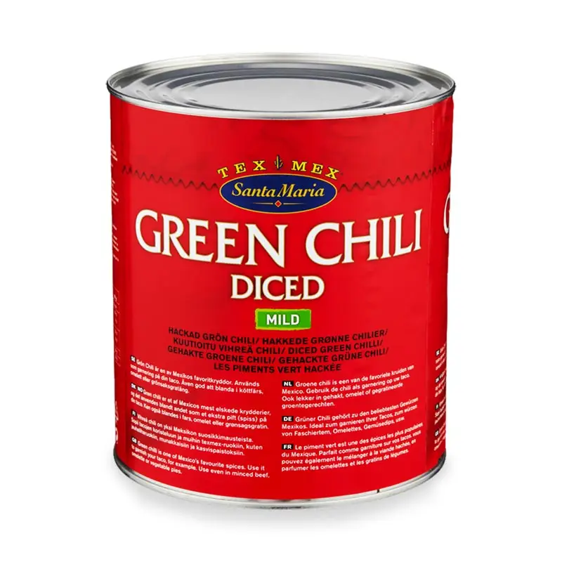 Green Chili 1 x 2.8 kg från Santa Maria | #200858 | Grönsakskonserv