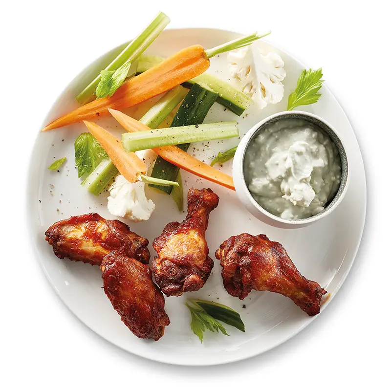 Grillade Hot Wings 30-40g 2 x 2.5 kg från Top Table | #1013211 | Kyckling