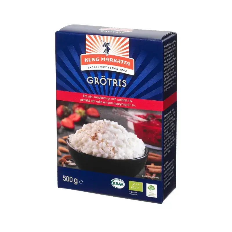 Grötris 8 x 500 g från Kung Markatta | #1590328 | Ris & Gryn