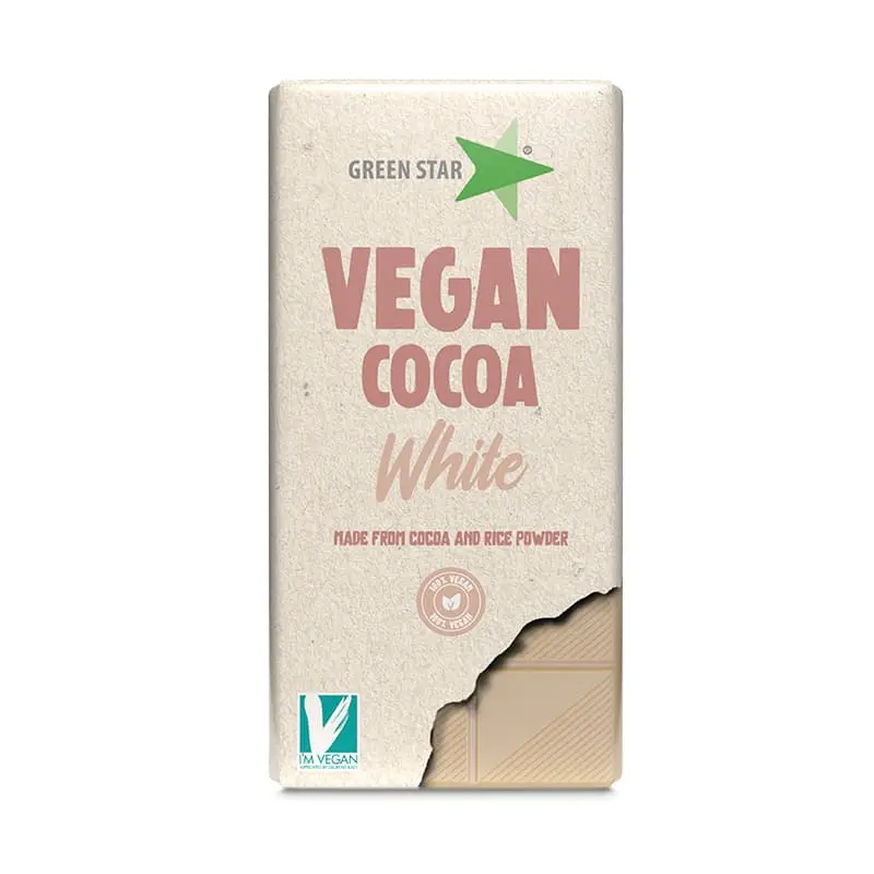 Vit Choklad 12 x 90 g från Green Star | #33210 | Choklad