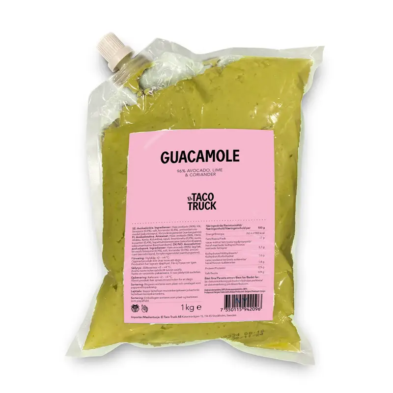 Guacamole 1 x 1 kg från El Taco Truck | #297 | Sås