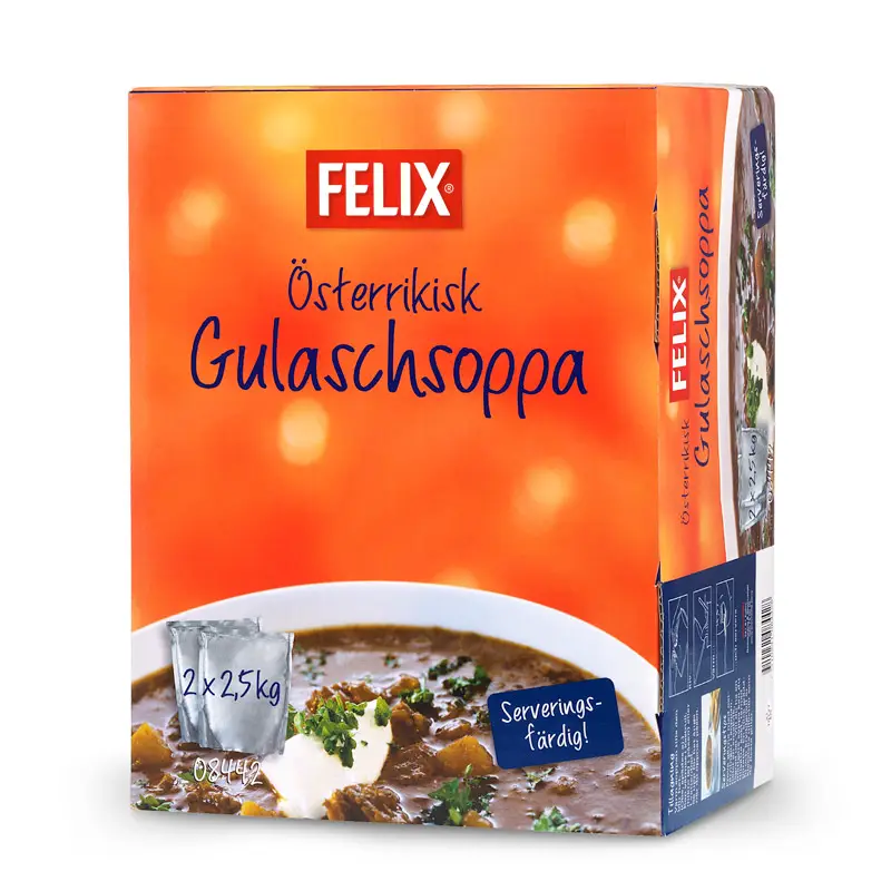 Gulaschsoppa, påse 2 x 2.5 kg från Felix | #454008442 | Soppor