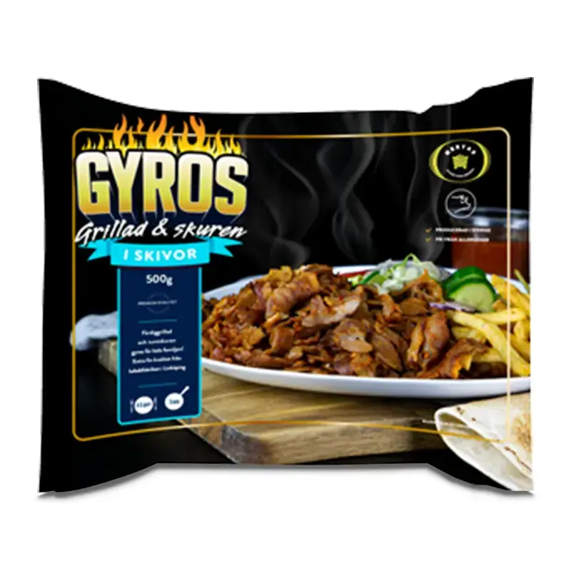 Grillad & Skuren Gyros 14 x 500 g från Sala Kebab | #1998 | Kebab