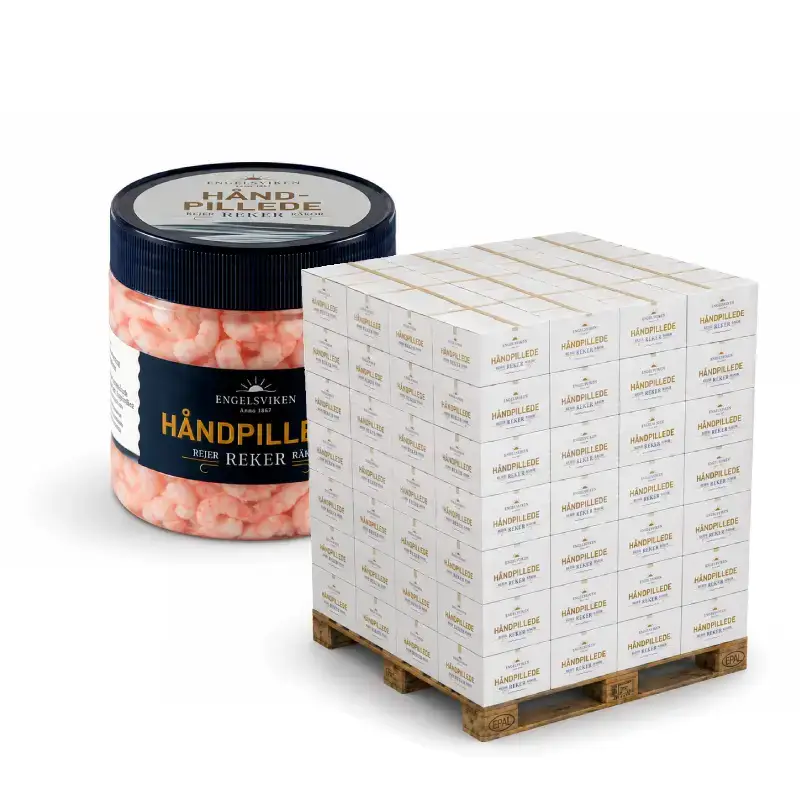 Handskalade Räkor HELPALL 1056 x 200 g från Engelsviken | #10319 PALL | Skaldjur