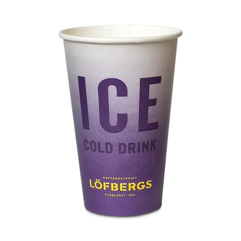 Paper CUP 40cl Cold Serving 50 st från Löfbergs | #13044 | Muggar & Lock