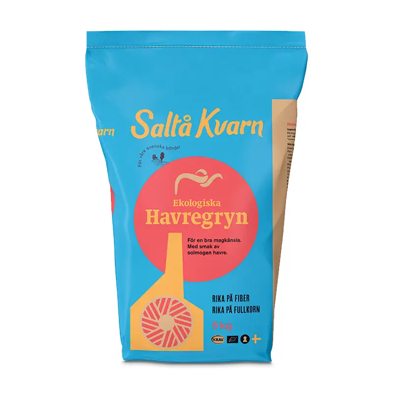 Havregryn 5 kg från Saltå Kvarn | #8145 | Ris & Gryn