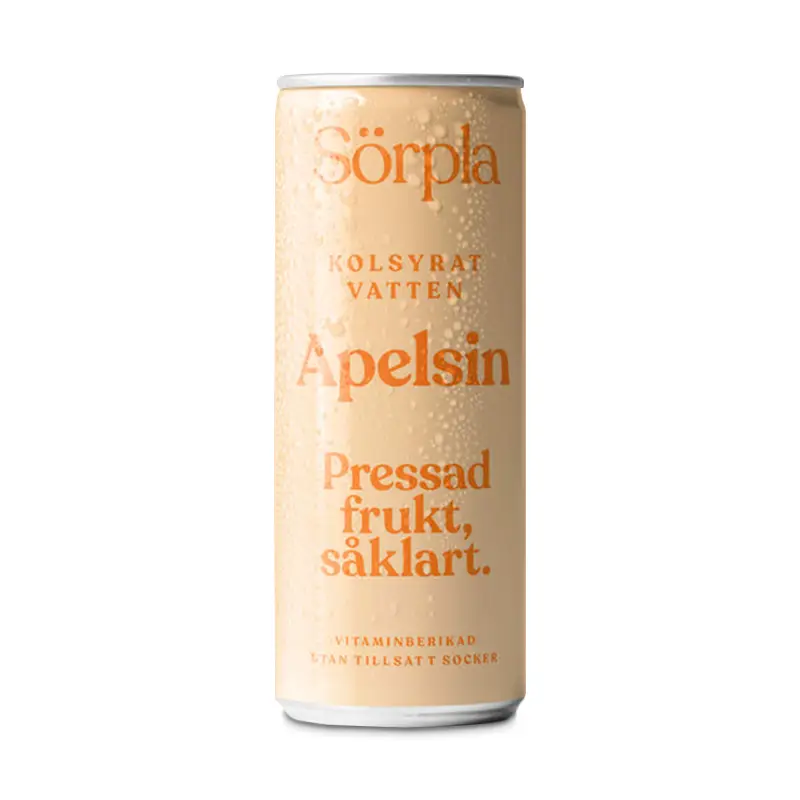 Apelsin 24 x 33 cl från Sörpla | #18317 | Funktionsdryck