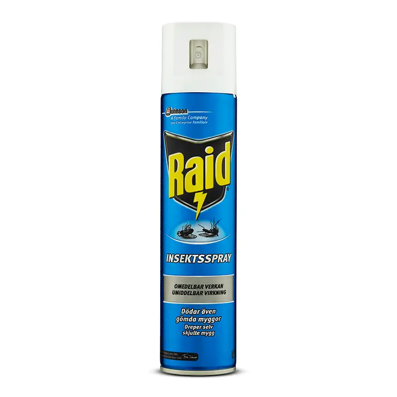 Insektsspray 300 ml från Raid | #49795 | Mygg- & Fästingmedel