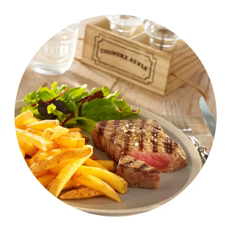 Country style Fries med skal 11mm 5 x 2.5 kg från McCain | #199900 | Pommes frites