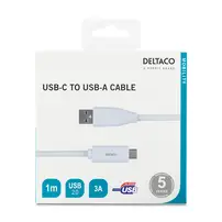 Laddkabel USB-C Lightning 2m