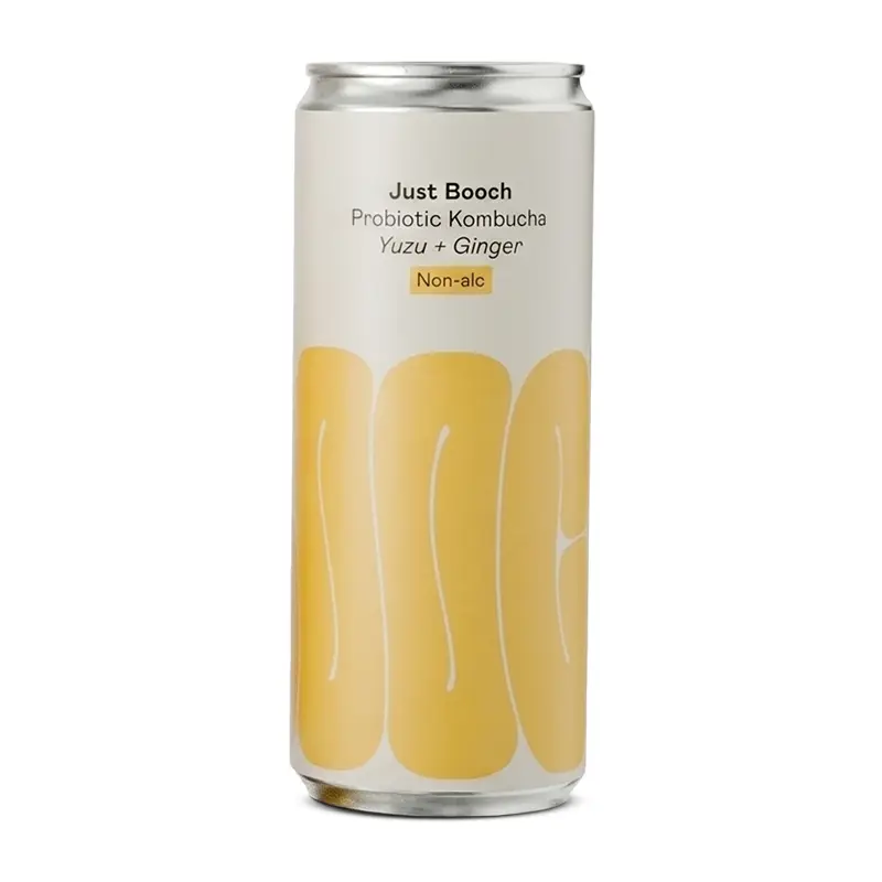Kombucha Yuzu & Ginger 0% 24 x 25 cl från Just Booch | #JBYG00033C1 | Drink & Mocktail