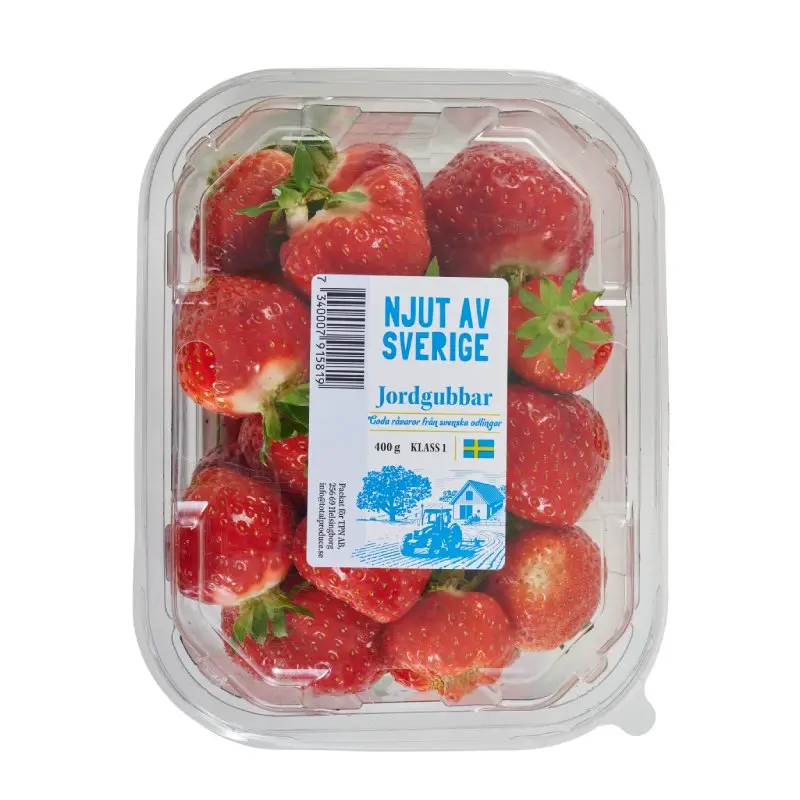 Jordgubbar 12 x 400 g från Everfresh | #101082 | Bär