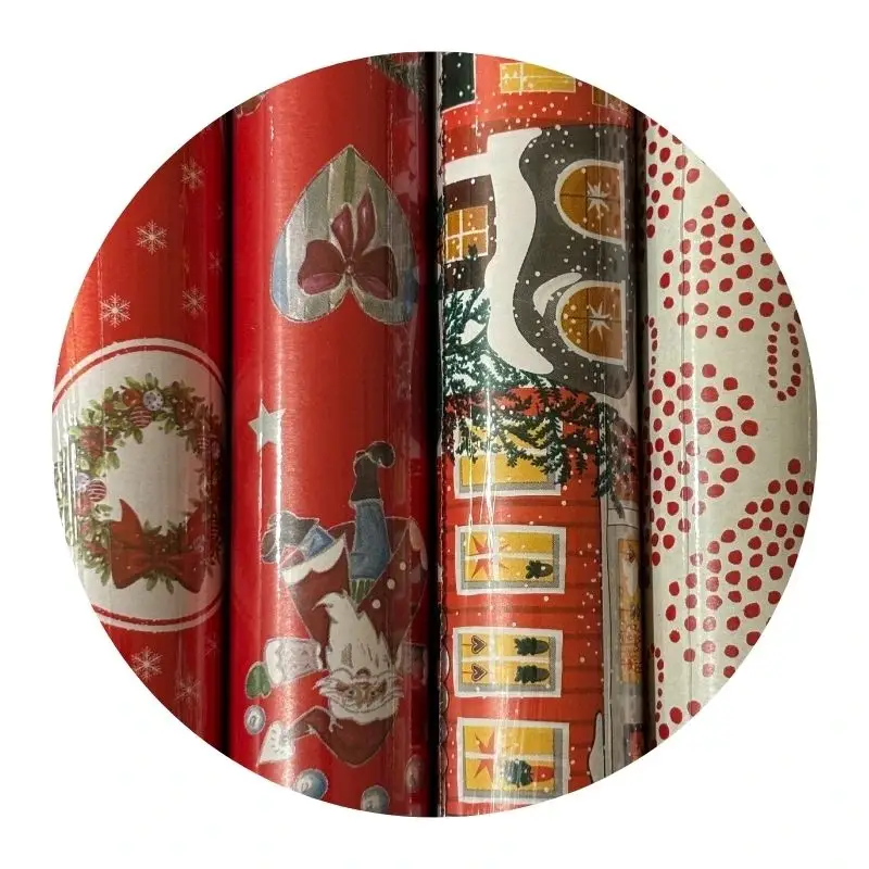 Presentpapper Jul 50 x 1 st från Papstar | #731757050032 | Fest & Kalas