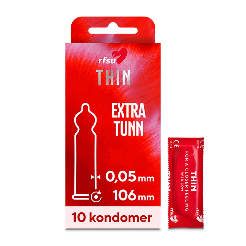 Kondomer Thin Norden 12 x 10 st från RFSU | #K0671XN | Sex & Lust