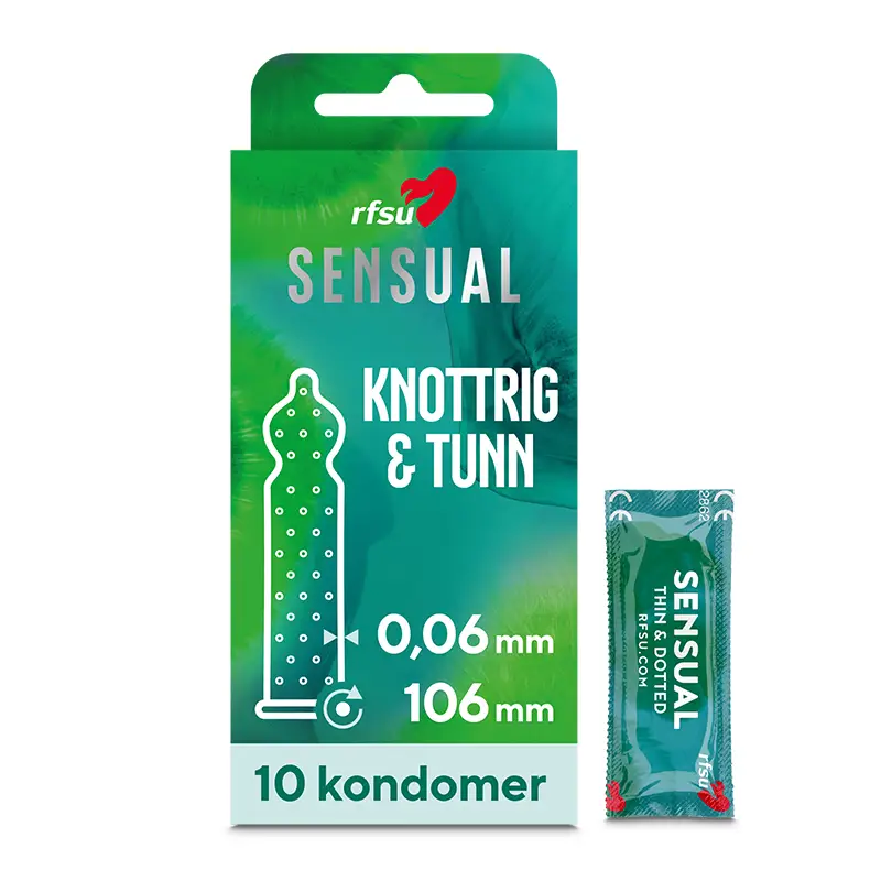 Kondomer Sensual 12 x 10 st från RFSU | #K1072XN | Sex & Lust