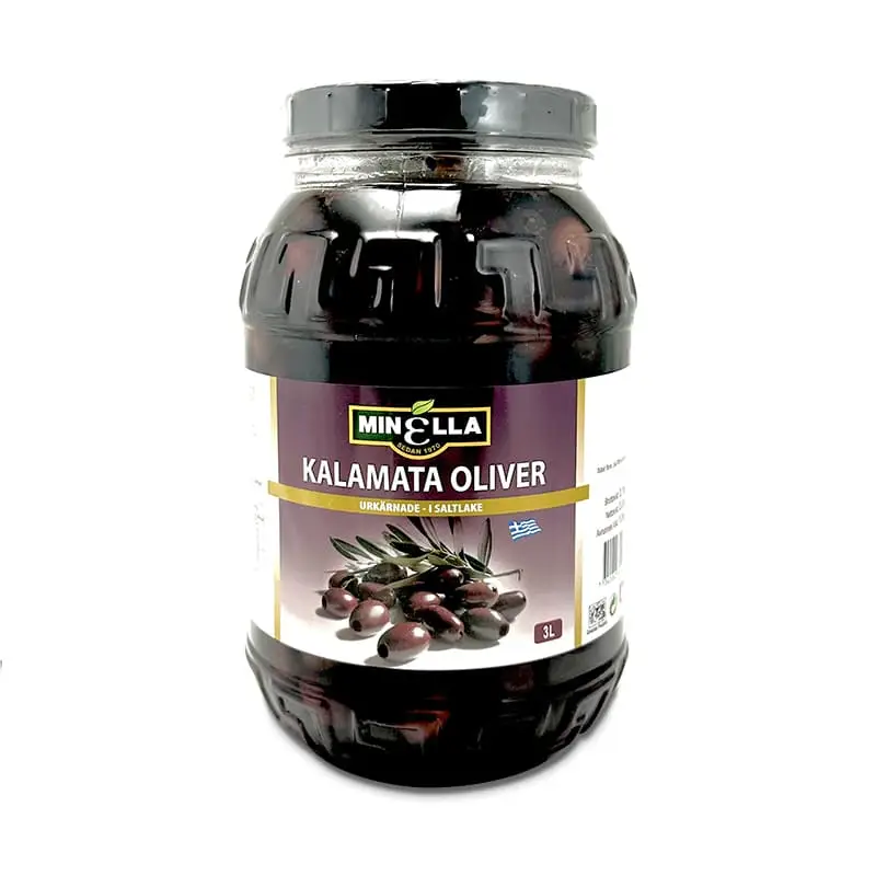 Kalamata Oliver Extra Large Urkärnade 3 kg från Minella | #2038 | Oliver