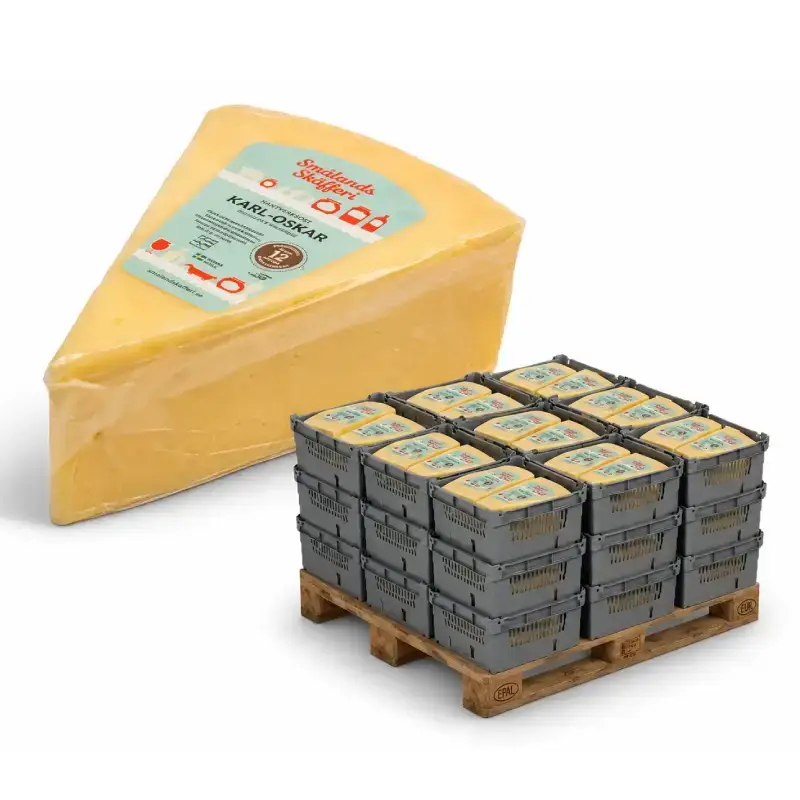 Karl-Oskar HELPALL 576 x 720 g från Smålands Skafferi | #1-34X PALL | Ost