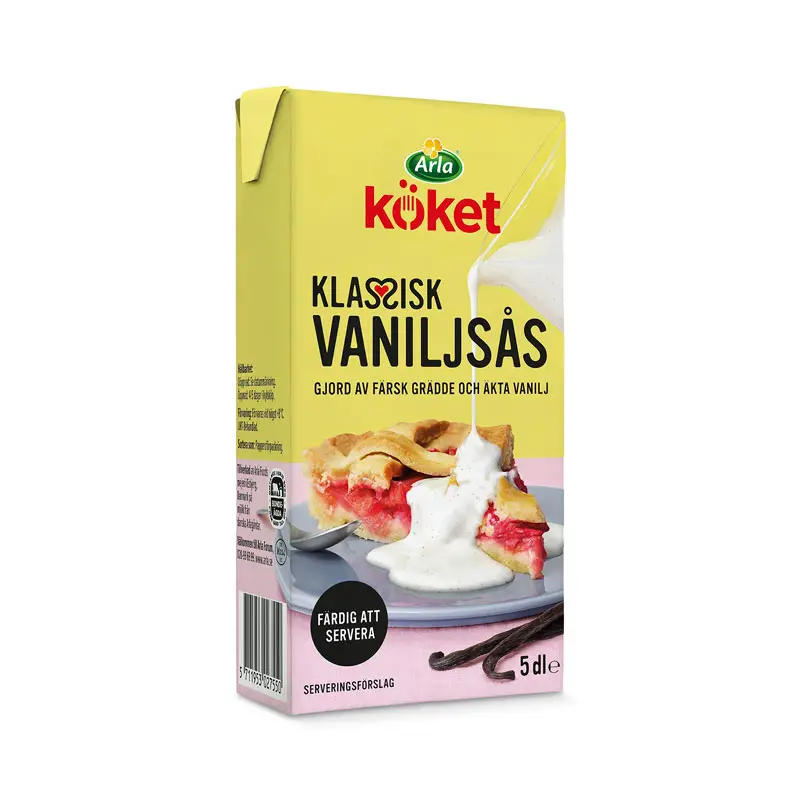 Klassisk Vaniljsås 10 x 5 dl från Arla | #603172 | Sås